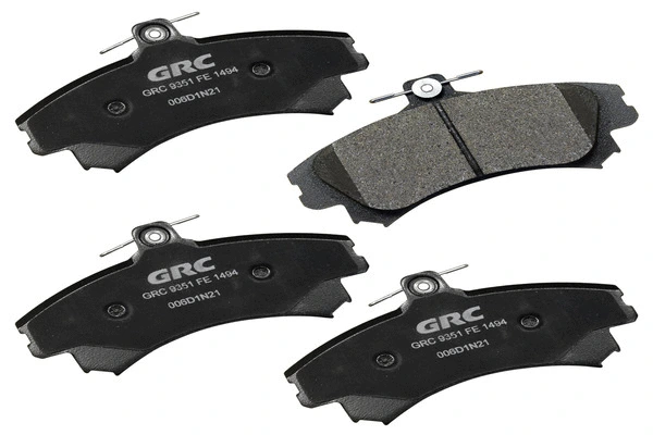 Brake Pad Set, disc brake (GMD1494)