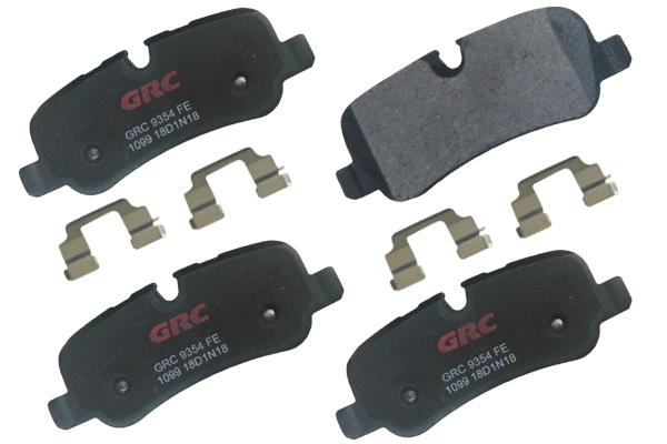 Brake Pad Set, disc brake (GMD1099)
