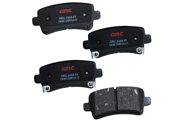 Brake Pad Set, disc brake (GCD1430)