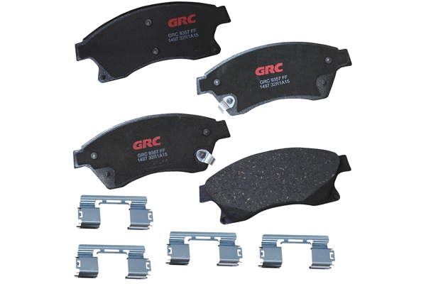 Brake Pad Set, disc brake (GCD1497)