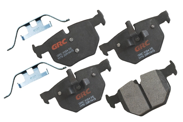Brake Pad Set, disc brake (GMD1170)