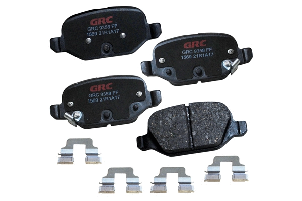 Brake Pad Set, disc brake (GCD1569)