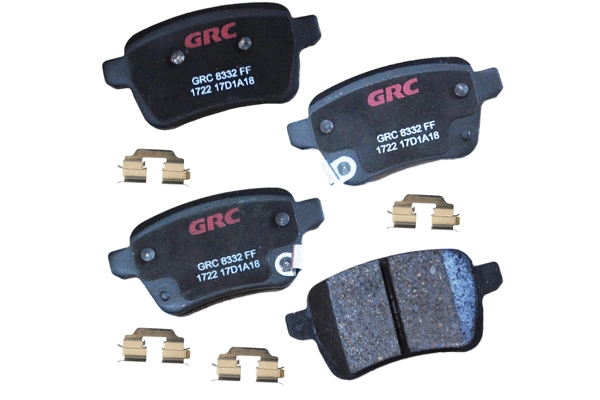 Brake Pad Set, disc brake (GCD1722)