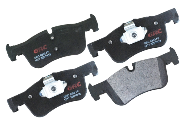 Brake Pad Set, disc brake (GMD1817)