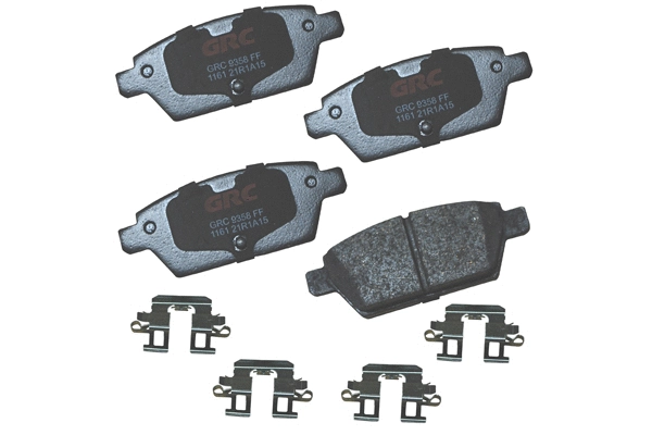 Brake Pad Set, disc brake (GCD1161)