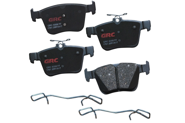 Brake Pad Set, disc brake (GCD1761)