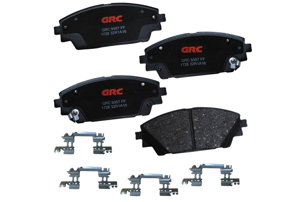 Brake Pad Set, disc brake (GCD1728)