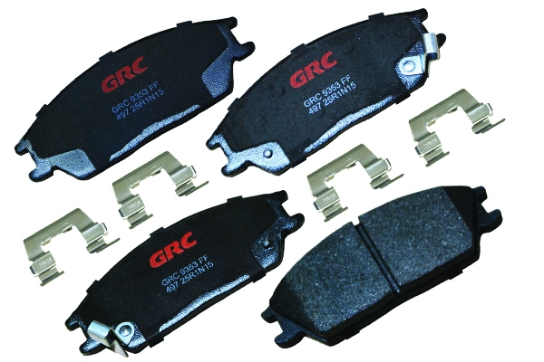 Brake Pad Set, disc brake (GMD497)