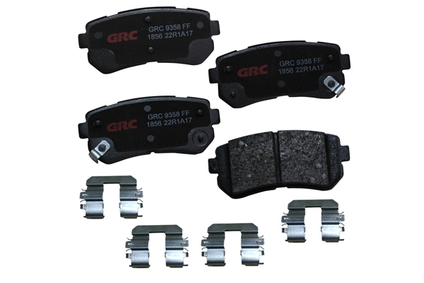 Brake Pad Set, disc brake (GCD1856)