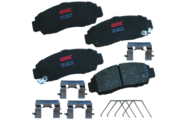 Brake Pad Set, disc brake (GCD787)