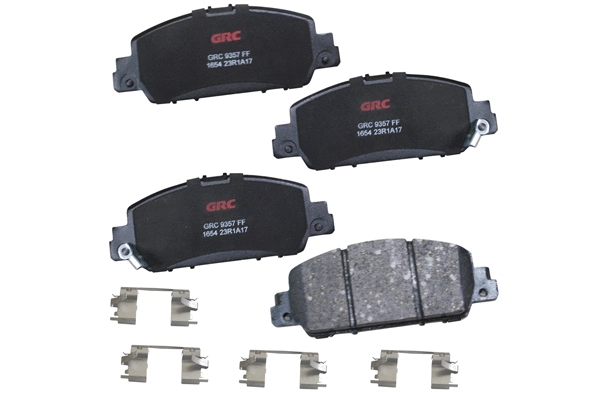 Brake Pad Set, disc brake (GCD1654)