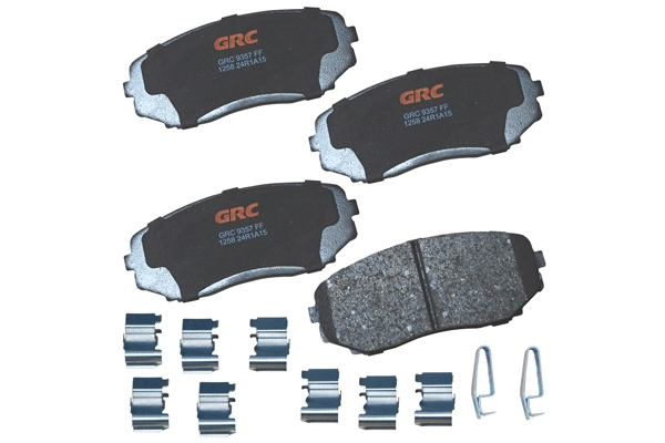Brake Pad Set, disc brake (GCD1258)