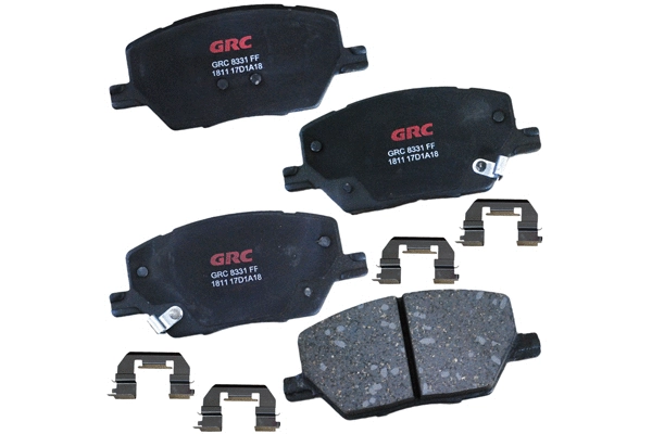 Brake Pad Set, disc brake (GCD1811)