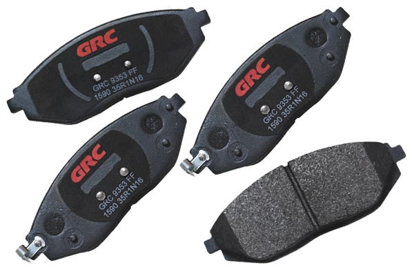 Brake Pad Set, disc brake (GMD1590)