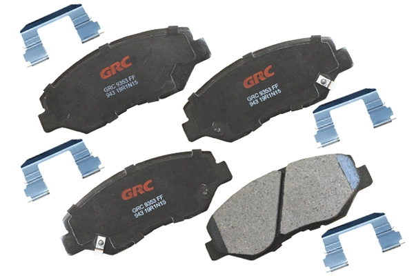 Brake Pad Set, disc brake (GMD943)