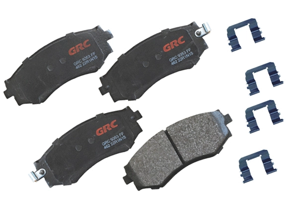 Brake Pad Set, disc brake (GMD462)
