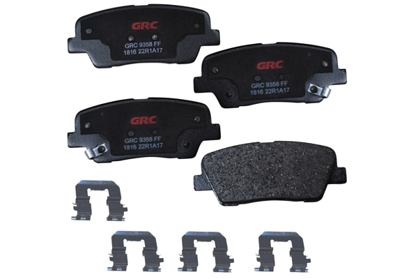 Brake Pad Set, disc brake (GCD1816)