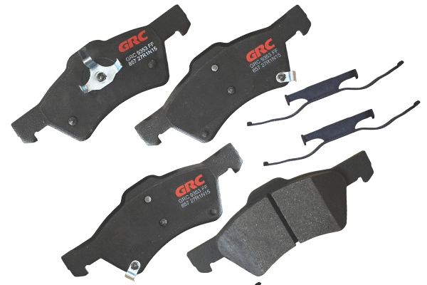 Brake Pad Set, disc brake (GMD857)