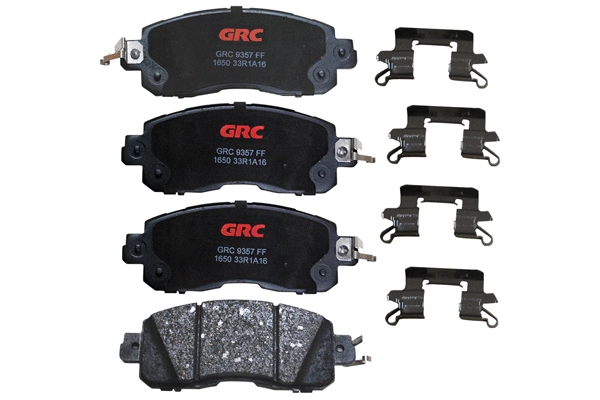 Brake Pad Set, disc brake (GCD1650)