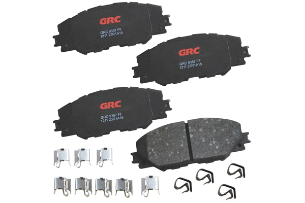 Brake Pad Set, disc brake (GCD1211)