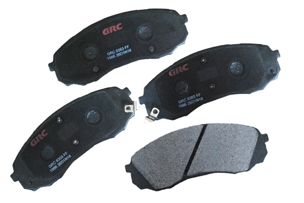 Brake Pad Set, disc brake (GMD1566)