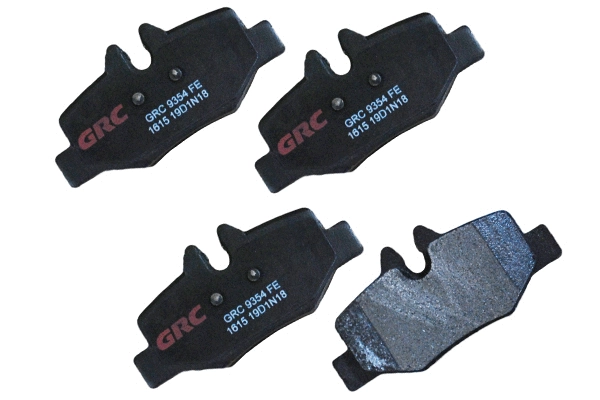 Brake Pad Set, disc brake (GMD1615)