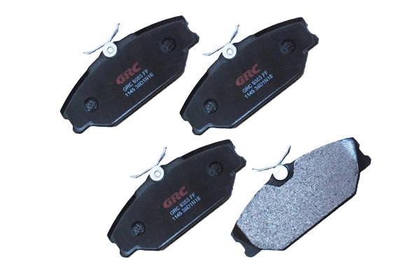 Brake Pad Set, disc brake (GMD1145)