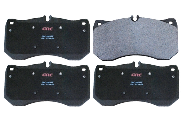 Brake Pad Set, disc brake (GMD1781)
