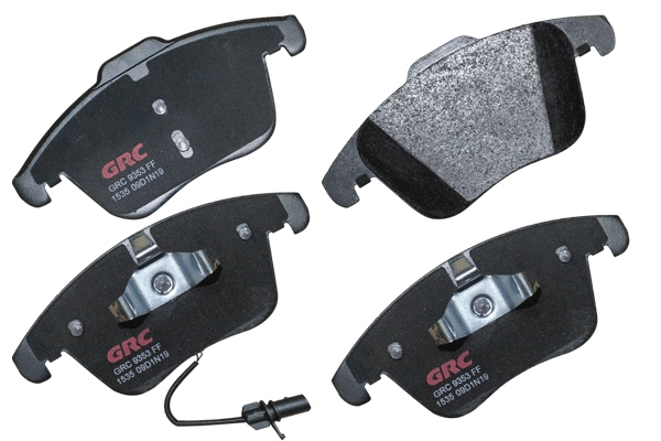 Brake Pad Set, disc brake (GMD1535)