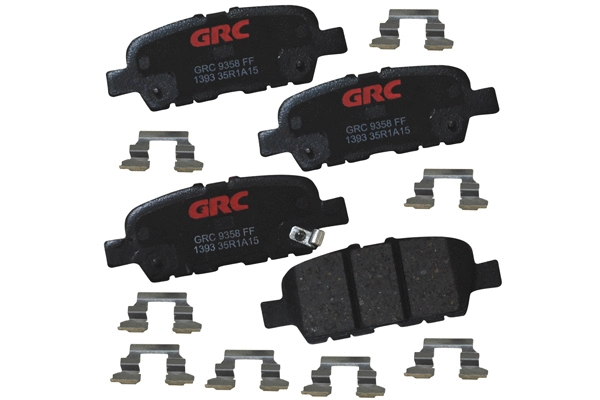 Brake Pad Set, disc brake (GCD1393)