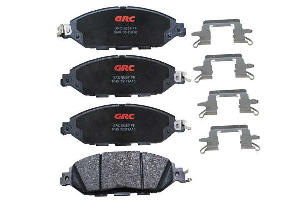 Brake Pad Set, disc brake (GCD1649)