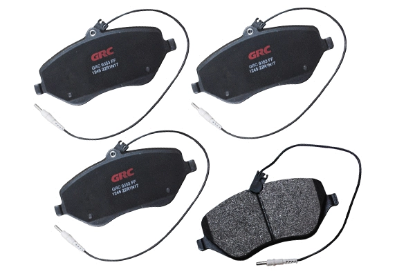 Brake Pad Set, disc brake (GMD1245)