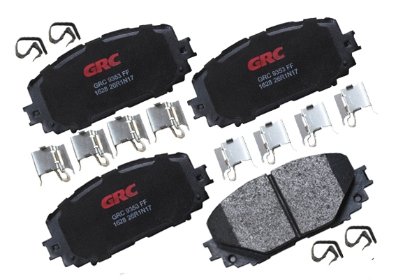 Brake Pad Set, disc brake (GMD1628)