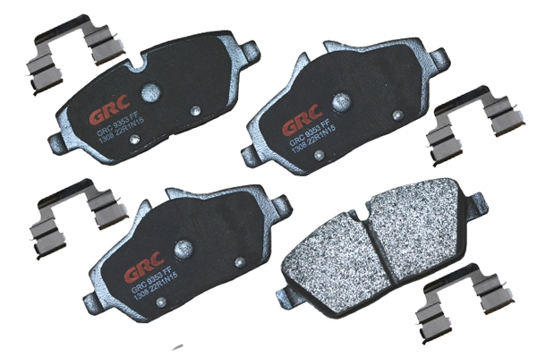 Brake Pad Set, disc brake (GMD1308)