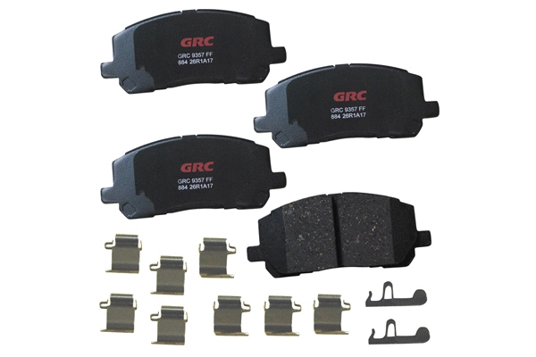 Brake Pad Set, disc brake (GCD884)