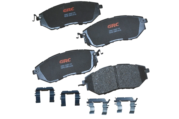 Brake Pad Set, disc brake (GCD1078)