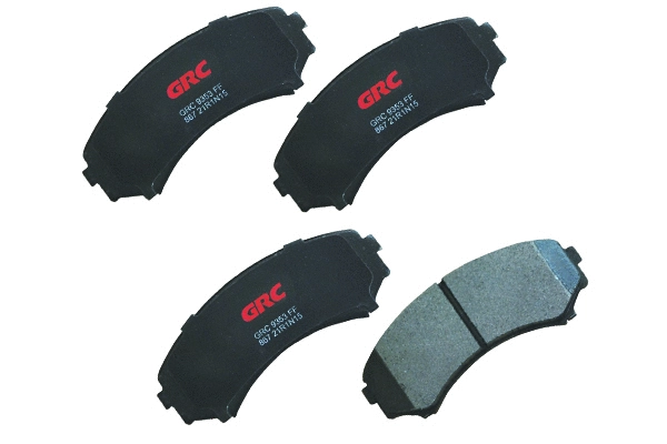 Brake Pad Set, disc brake (GMD867)