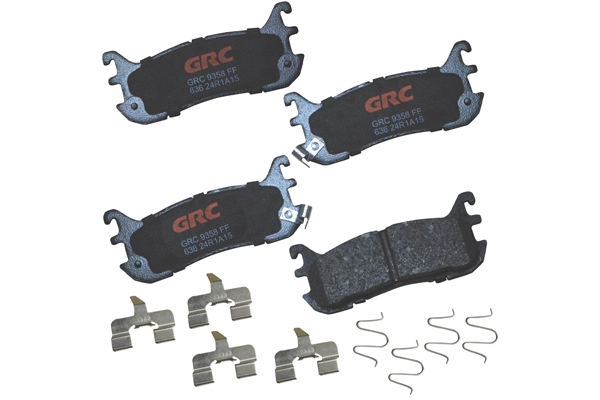 Brake Pad Set, disc brake (GCD636)