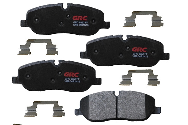Brake Pad Set, disc brake (GMD1098)