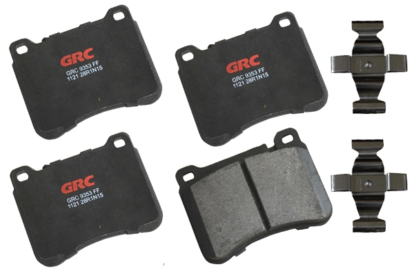 Brake Pad Set, disc brake (GMD1121)