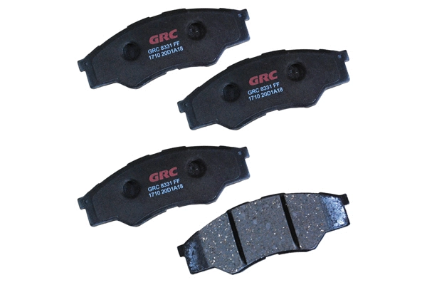 Brake Pad Set, disc brake (GCD1710)