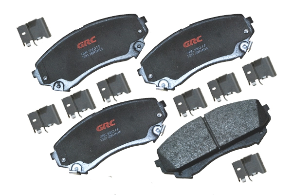 Brake Pad Set, disc brake (GMD1331)