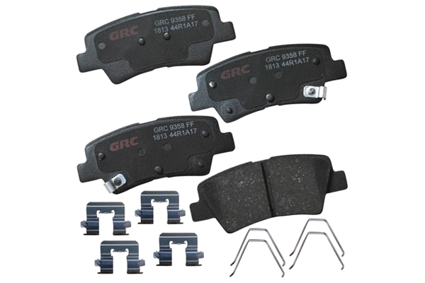Brake Pad Set, disc brake (GCD1813)