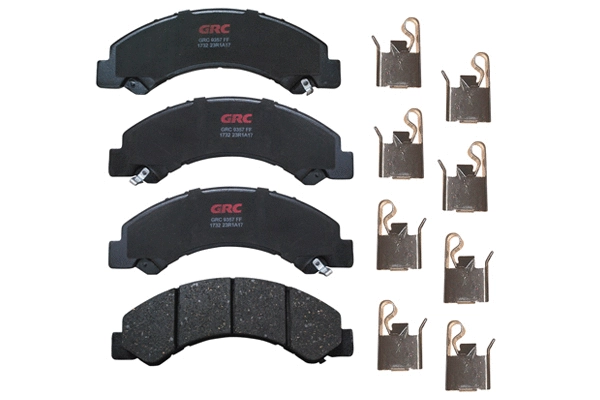 Brake Pad Set, disc brake (GCD1732)