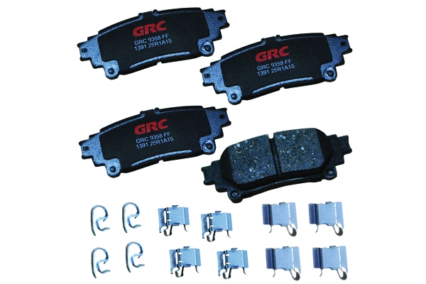 Brake Pad Set, disc brake (GCD1391)