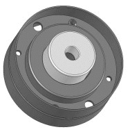 Deflection/Guide Pulley, timing belt (C797)