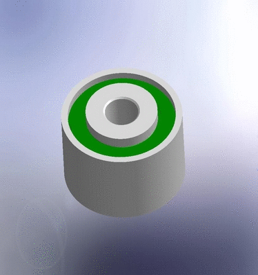 Deflection/Guide Pulley, V-ribbed belt (C832)