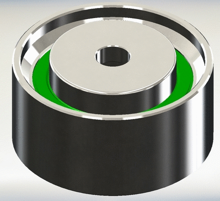 Deflection/Guide Pulley, timing belt (C891)