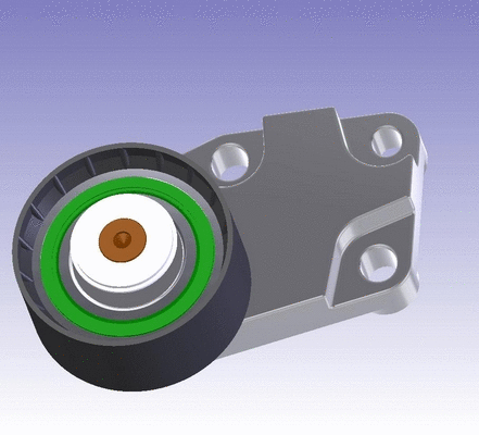 Tensioner Pulley, timing belt (C822)
