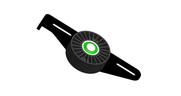 Tensioner Pulley, V-ribbed belt (C869)